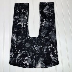 Lululemon Leggings Crop Tie Dye Black